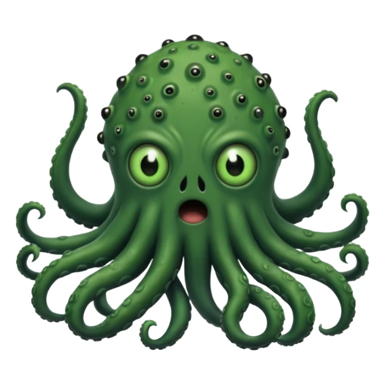 shoggoth mad scared sticker