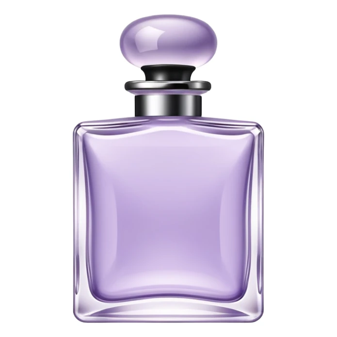 Perfume Bottle in square shape size – Soft Lilac, the width and height of perfume bottle must be equal in size sticker