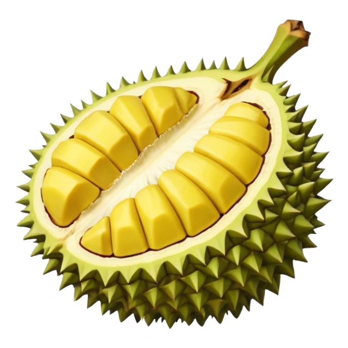 piece of durian emoji sticker