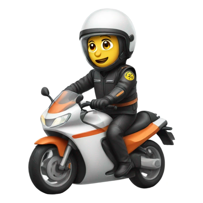 Me on motorbike  sticker