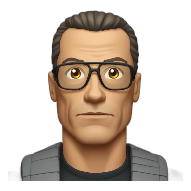 Jean Claude van damme serious sticker