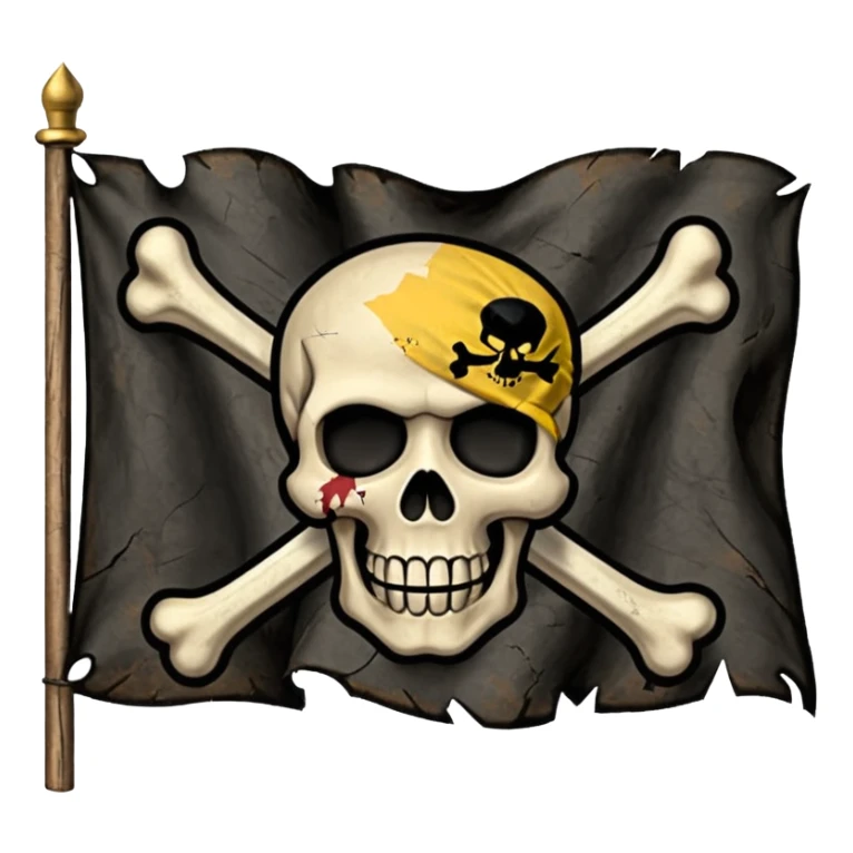 Jolly Rogger of acee sticker