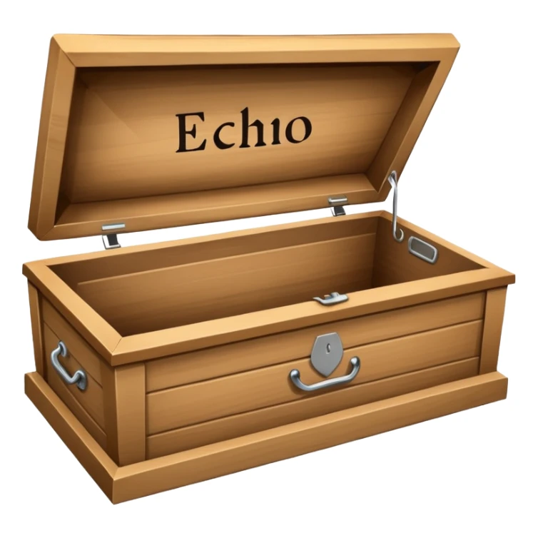 nail in coffin with "ECHO" written on the coffin sticker