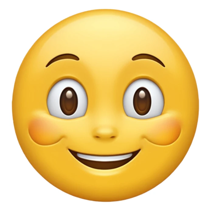 looks like a real iOS emoji
 sticker