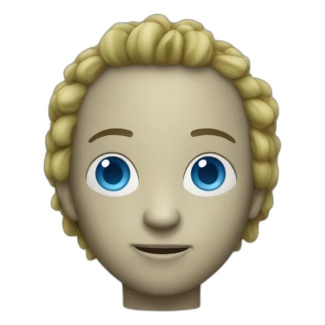 Alien avatar blue jungle film  sticker