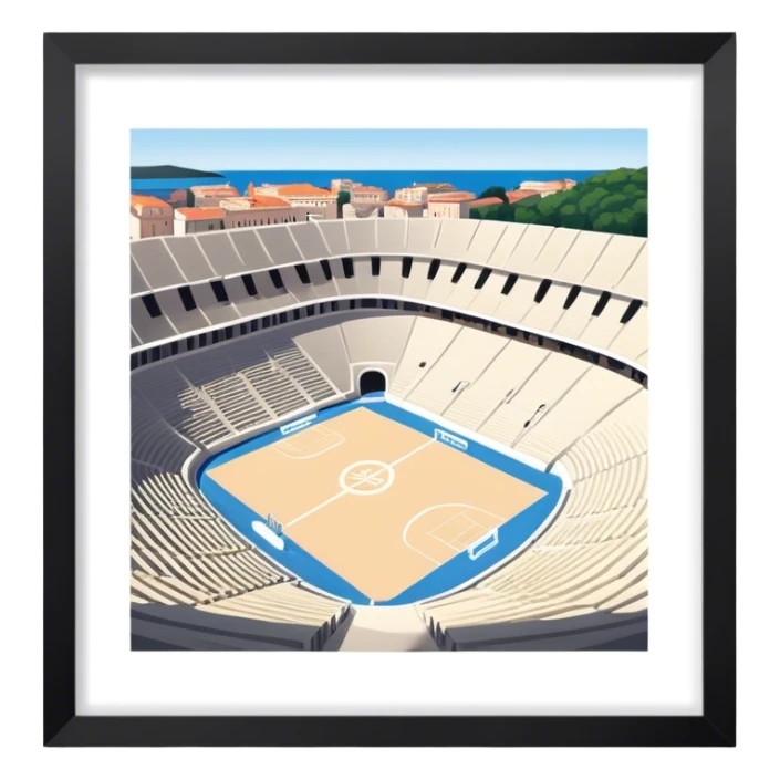 Cinematic Realistic Pula Arena, Croatia emoji sticker