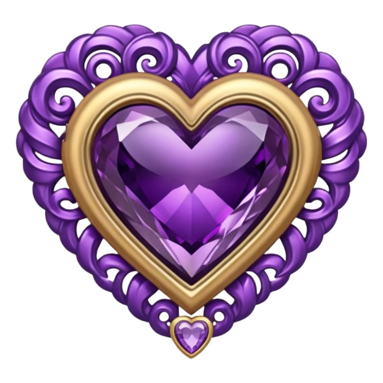 Purple Heart add infinite sticker