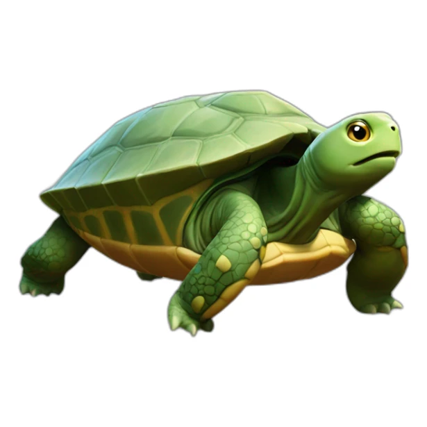 Tortue qui jeux a fornite sticker