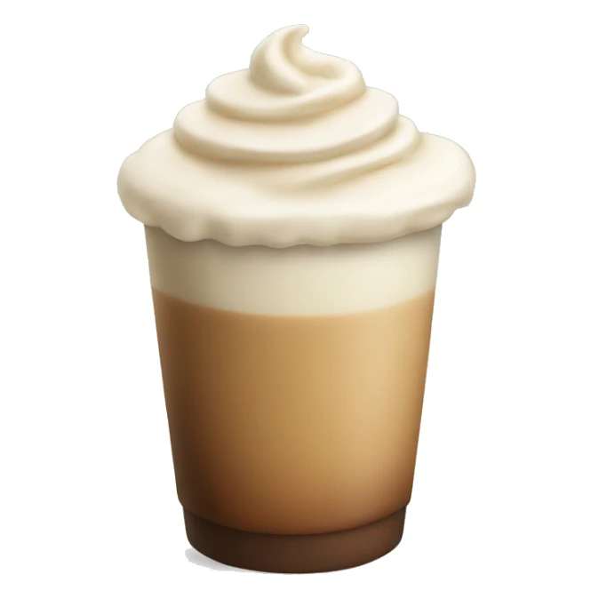 Cream latte  sticker