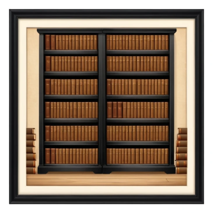 archives room 18th century sticker