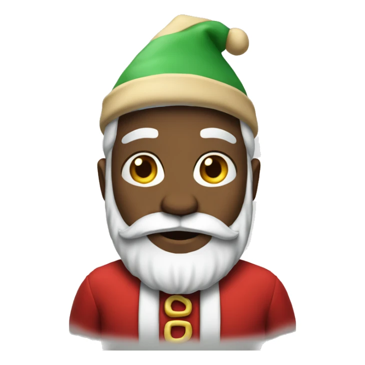 Santa is coming to town  sticker