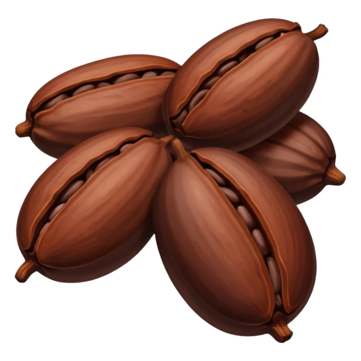 now generate beans of cocoa sticker