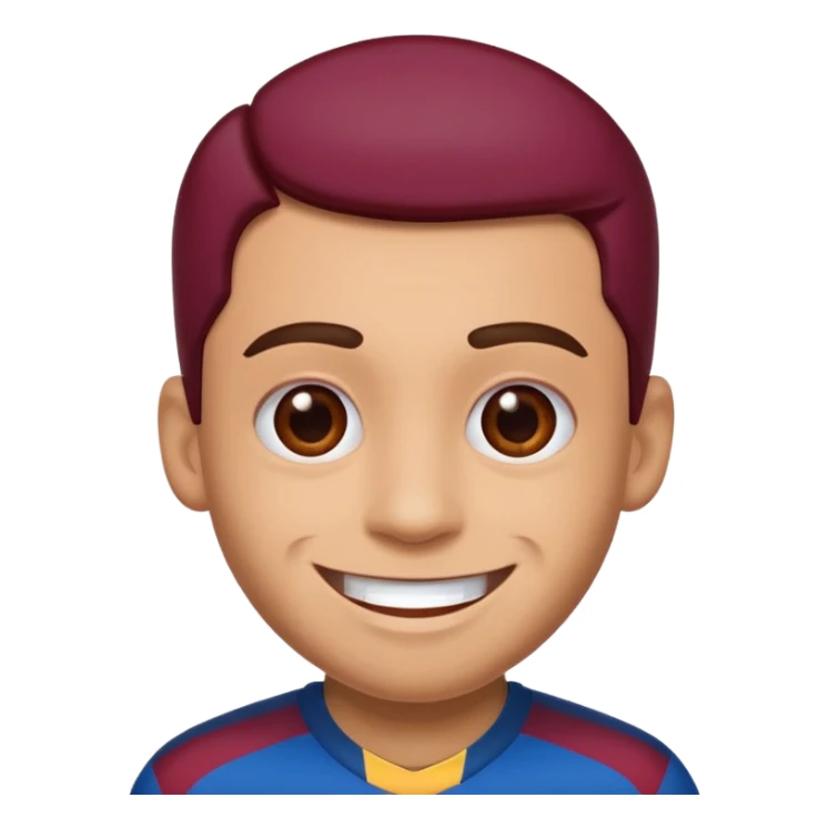 Insta emoji fc barcelona sticker