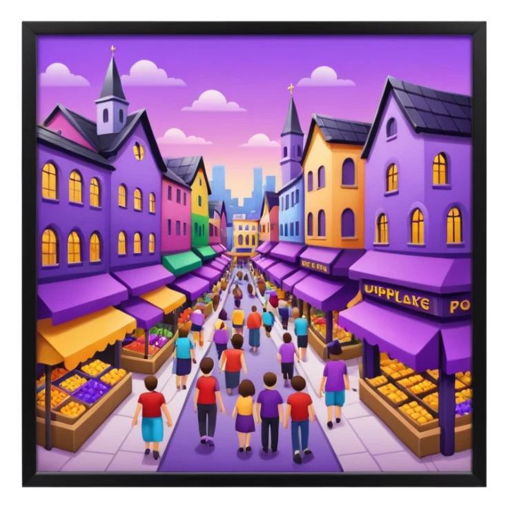 purple marketplace wb sticker