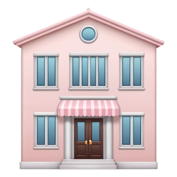 Light Pale Pink Building Lease sticker