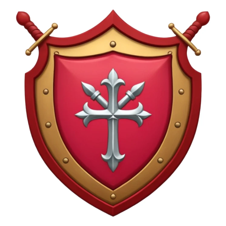 brasão sangrando medieval rosa de sangue vermelha sticker