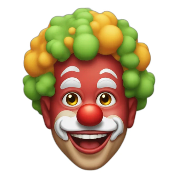 clown fano sticker