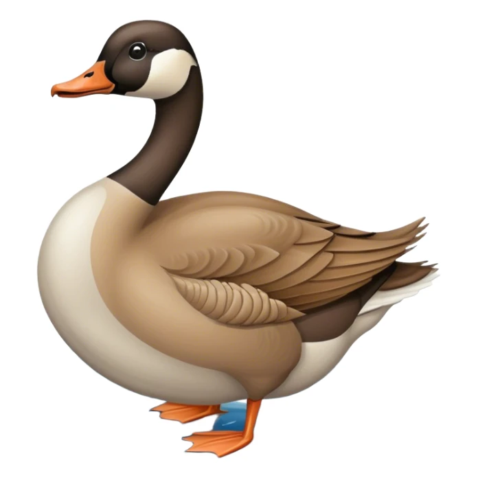 Canadian Goose Bird Fishing sticker