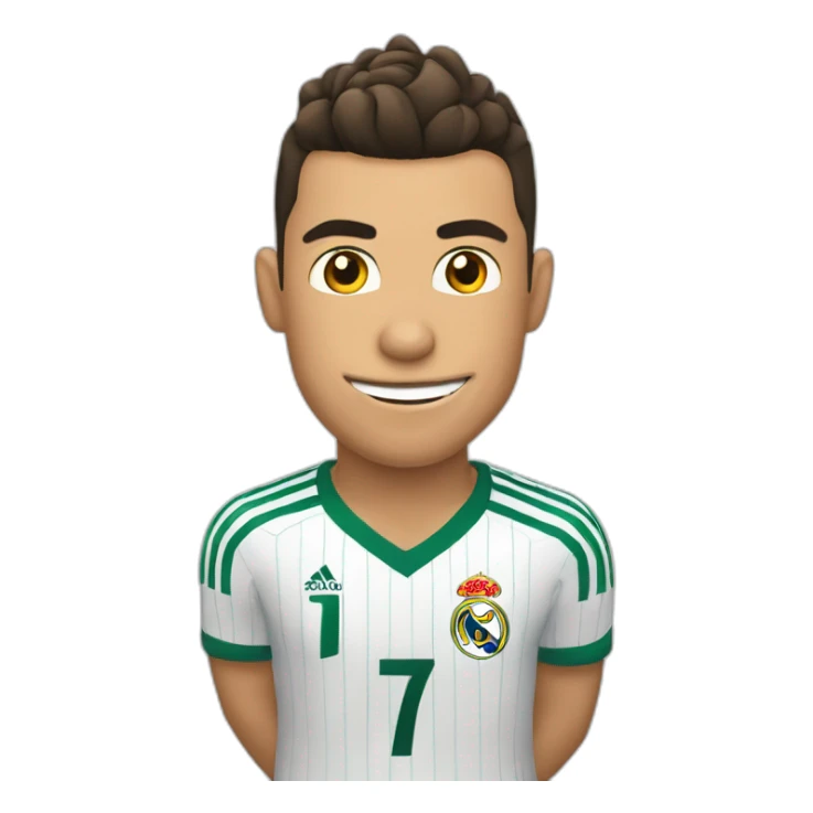 cristiano ronaldo qui crie siuuuuu en faisant le geste  sticker