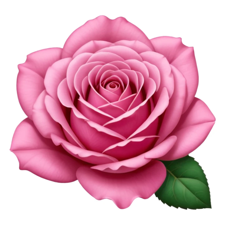 Polaroid photo of a pink rose  sticker