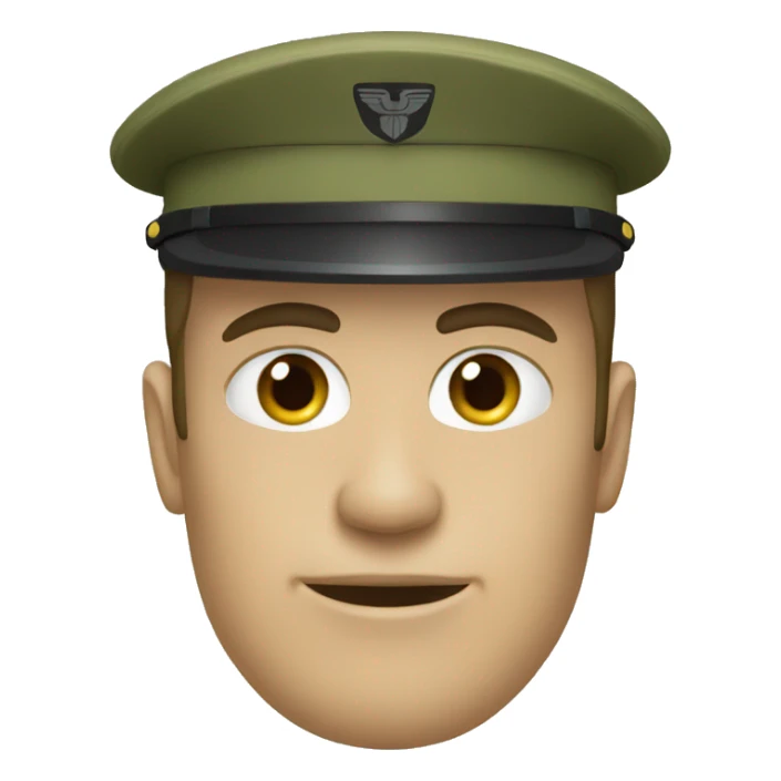 A military port sticker