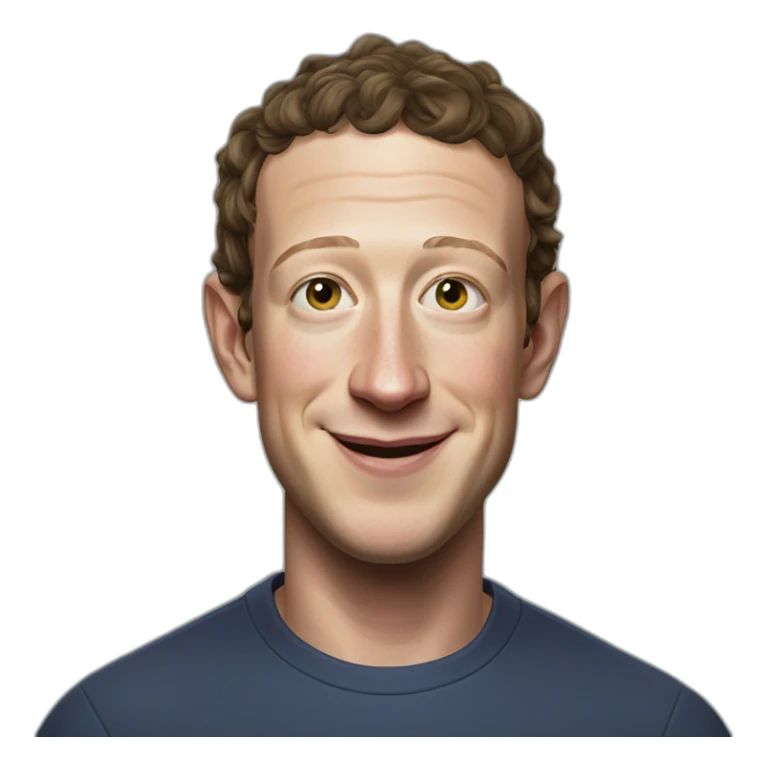 Reptilian alien Mark Zuckerberg sticker