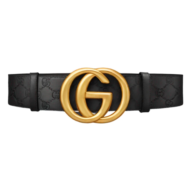 Gucci belt sticker