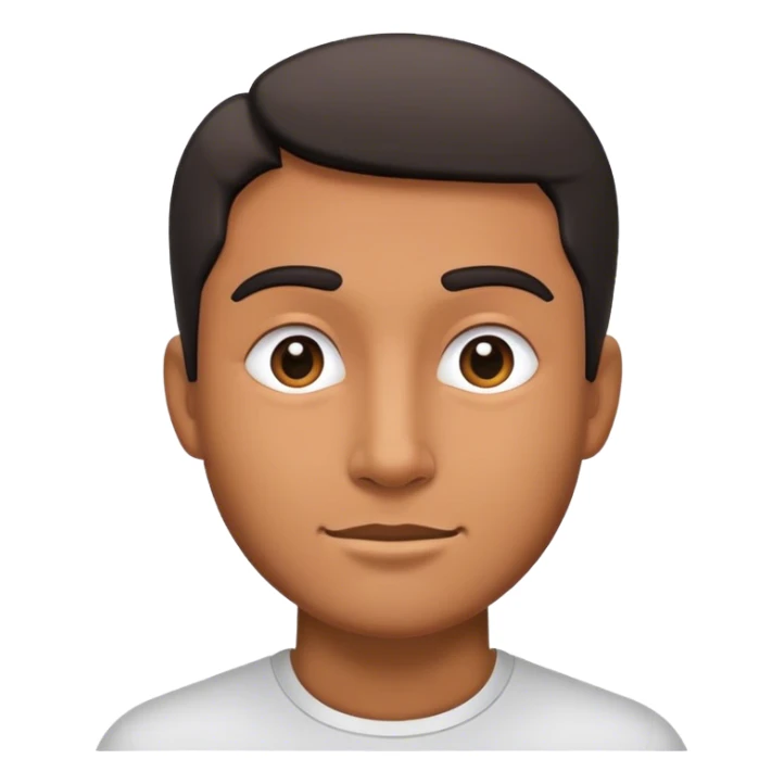 monochrome portrait of a man sticker