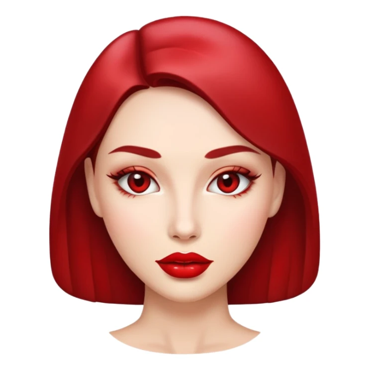 Atractive woman lips sticker