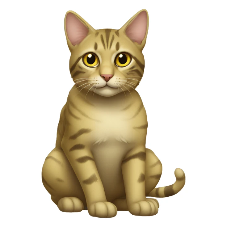 Ukrainian military cat (air defense) sticker
