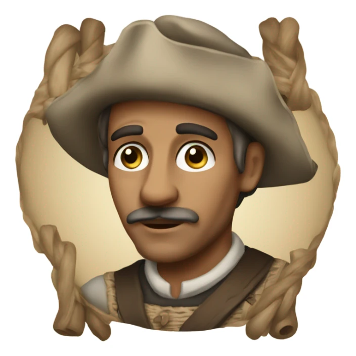 European settlers during the colonial era. sticker