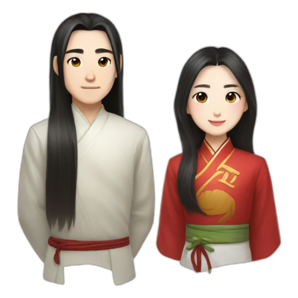 xie lian et hua cheng sticker