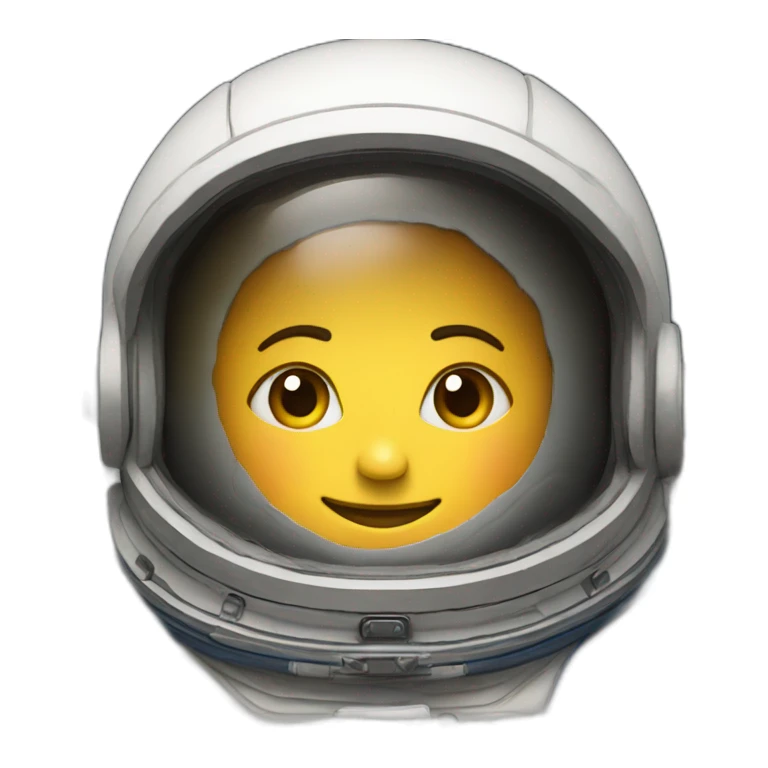 astronaut-on-a-moon-with-south-korea-badge sticker