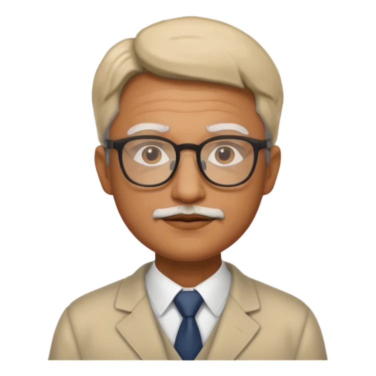 Professor in the la casa de papel TV show sticker