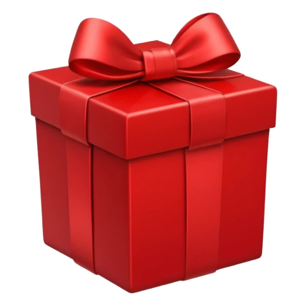 подарочная коробка с бантом sticker