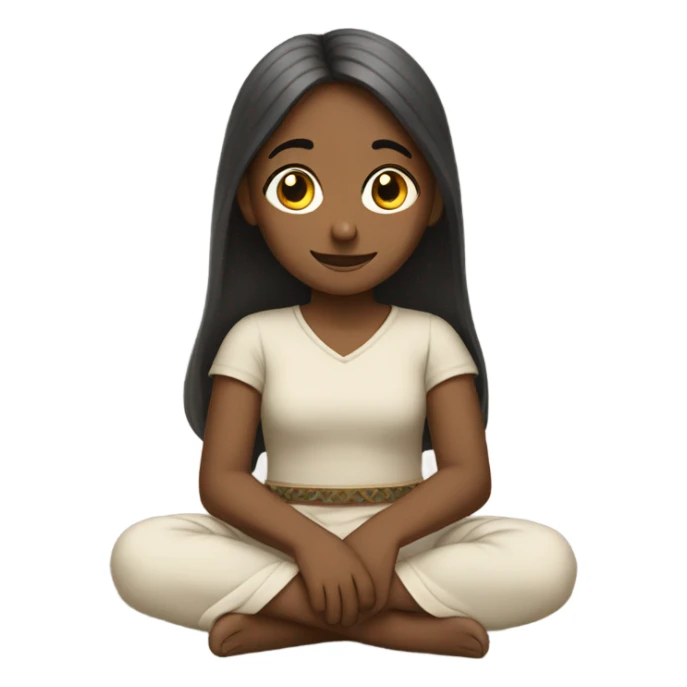 Girl at a dolkhi sticker