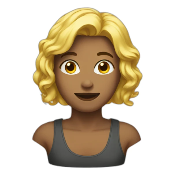 Homme dans femme sticker