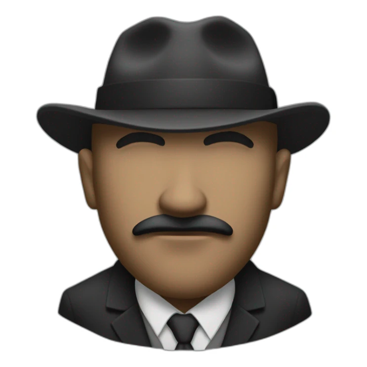 Gannam style gangster sticker