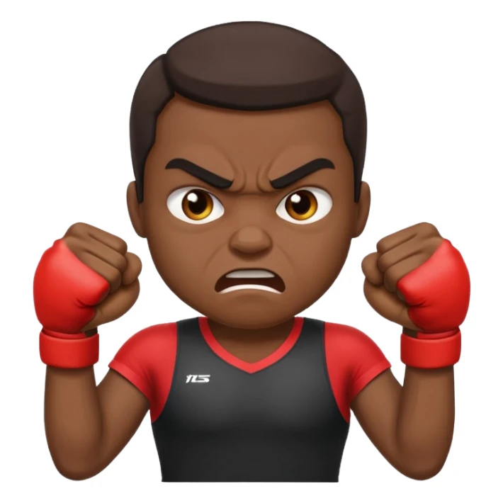 angry sports person sticker