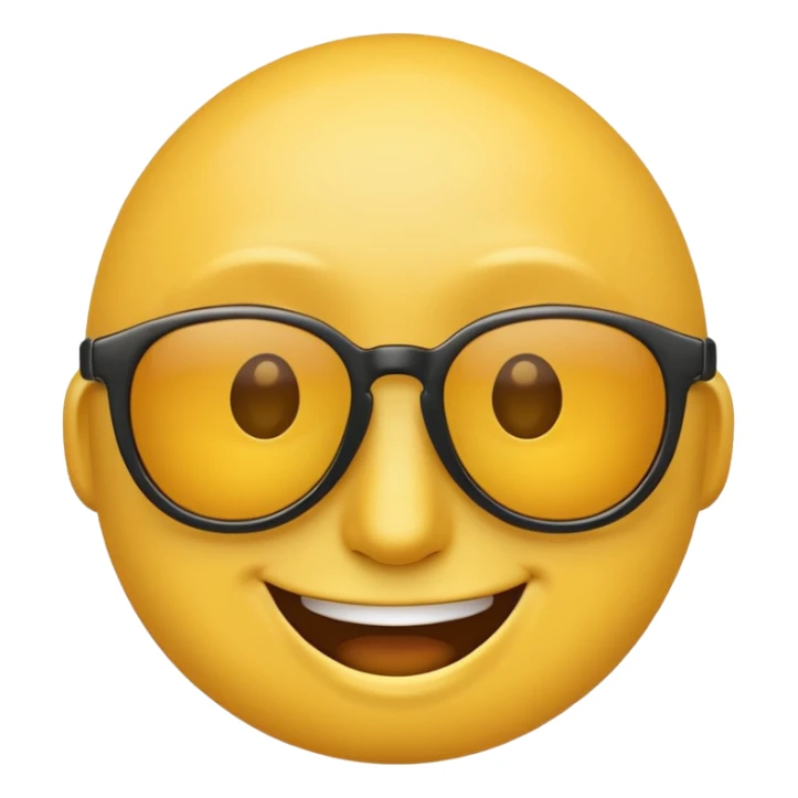 smiling face with sunglasses emoji sticker