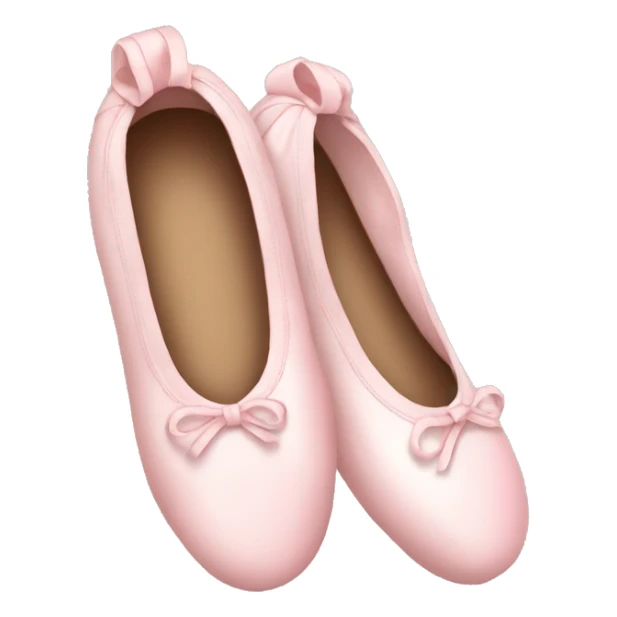 Pale pink ballet shoes sticker