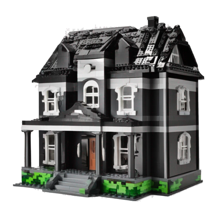 Lego Barbie’s and Darth’s very dusty and old disturbing disgusting ghostly haunted horror dream house mansion  sticker