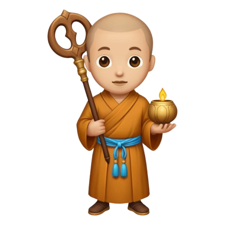 Staff of Monk sticker
