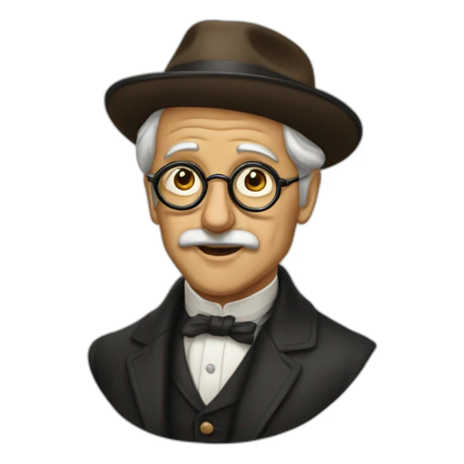 old-fashion-pince-nez sticker