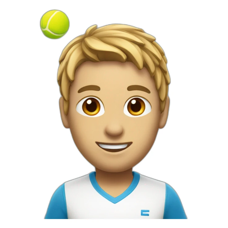 Joueur de tennis sticker
