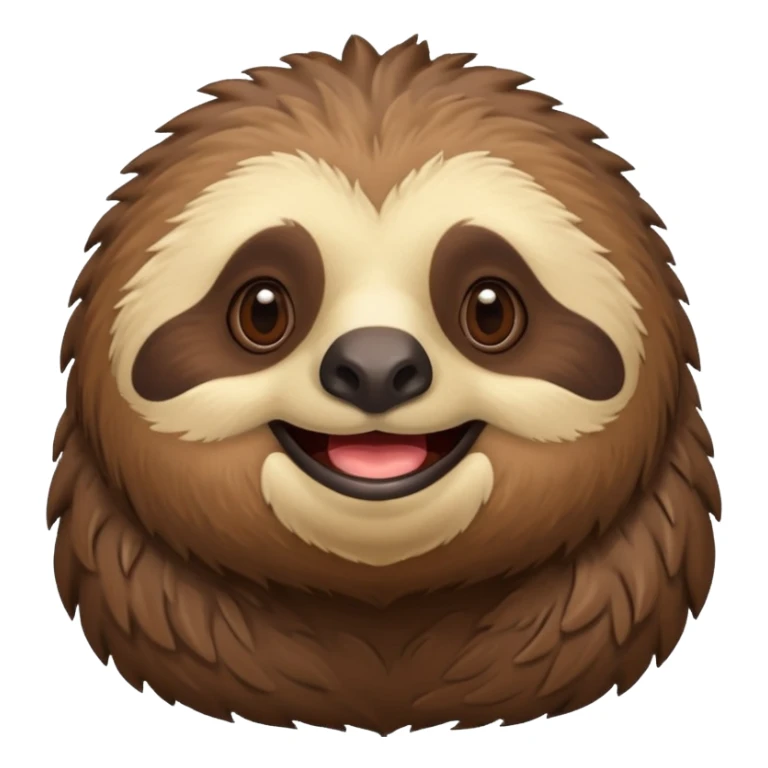 ancient sloth hello sticker