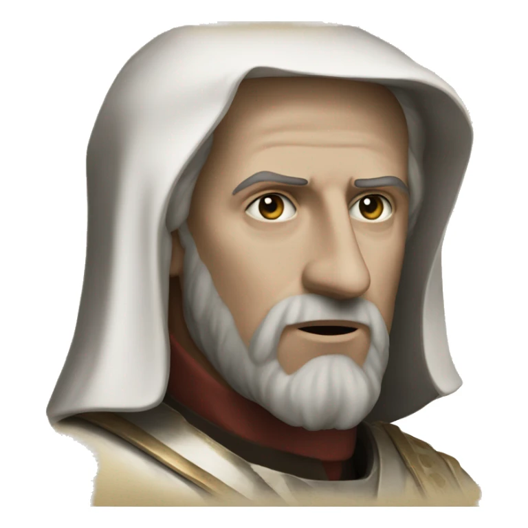 Baldwin IV of Jerusalem from kingdom of heaven sticker
