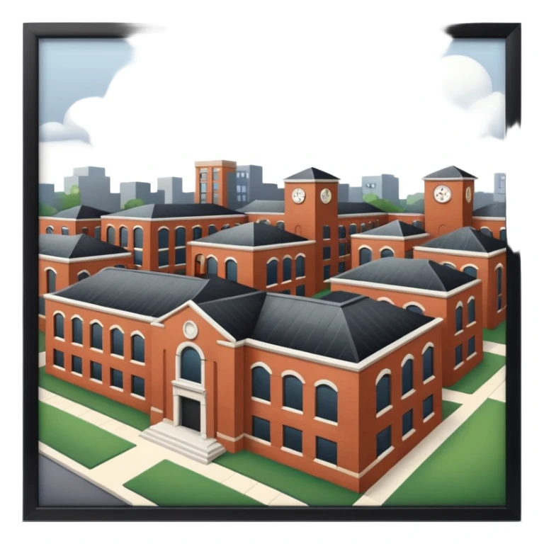 AFUERA DEL CAMPUS SIN CRUZ ARRIBA sticker