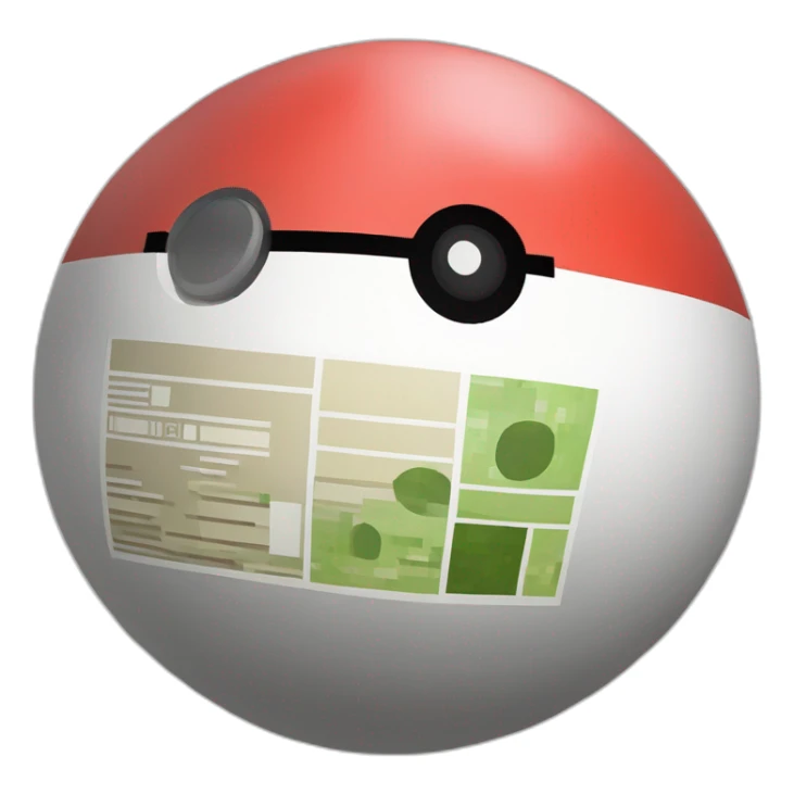 news minecraft pokemon newspaper document future pokeball pixelmon sticker