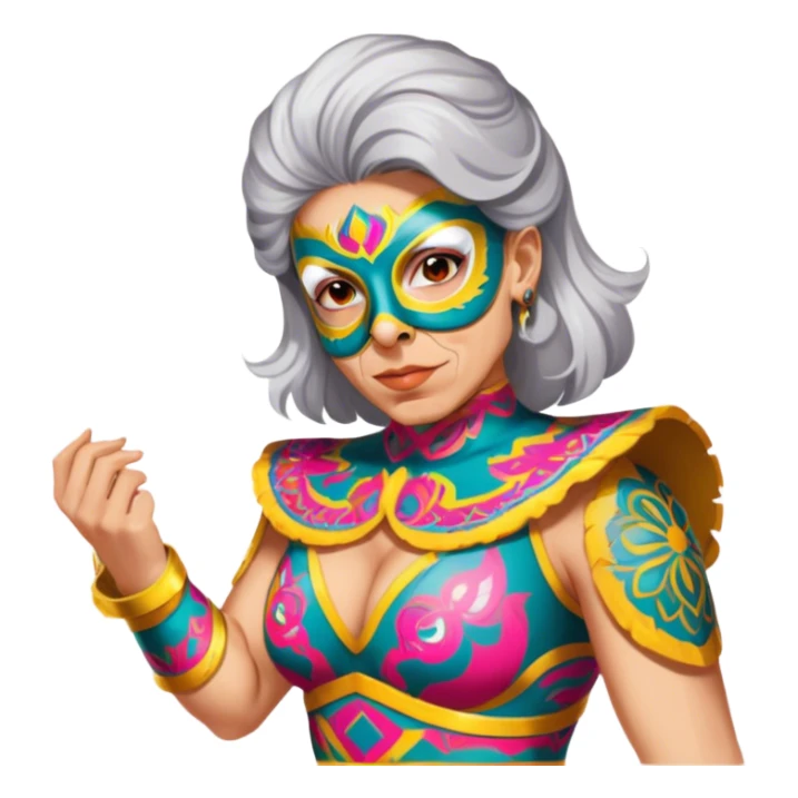Luchador sticker